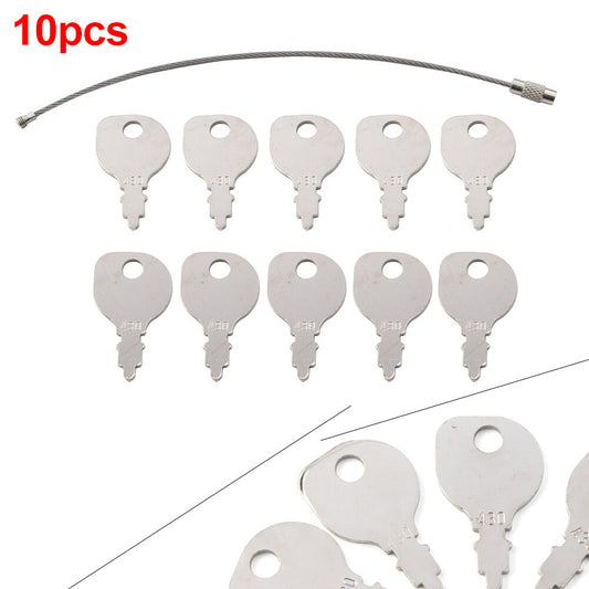 10¢ª 430-009 Z¨¹ndung Starter Key Set von Schl¨¹sseln pro Schl¨¹sselring Metall