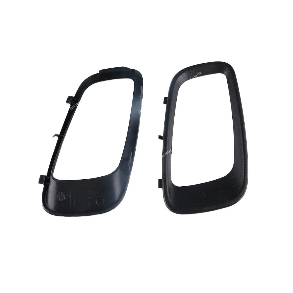 Pair Fog Light Lamp Cover Trim Left Right With Bezel for Mitsubishi for Pajero V73