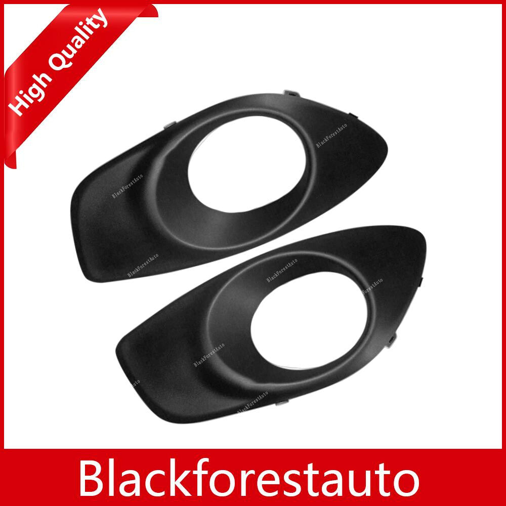 2x Front Bumper Fog Frame Hole Cover Trim Bezel Right+Left Fits Santa Fe 10-12