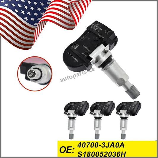 407003JA0A 4PCS TPMS Tire Pressure SensorFor for INFINITI for NISSAN 407003JA0B 433Mhz