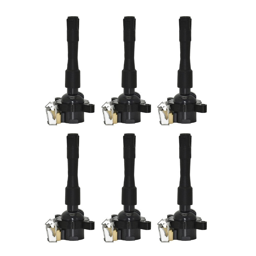 6 Set Ignition Coil for BMW 325i 323i 2.5L 740iL X5 540i 4.4L 330i 530i UF300