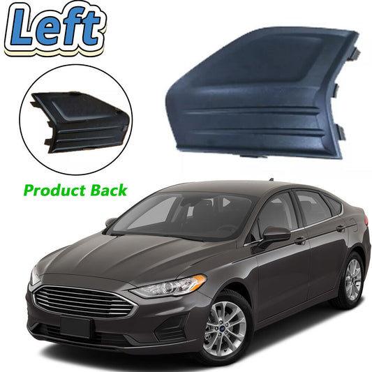 Left Front Bumper Fog Light Cover Trim Lid Bezel for Ford Fusion 2019 2020