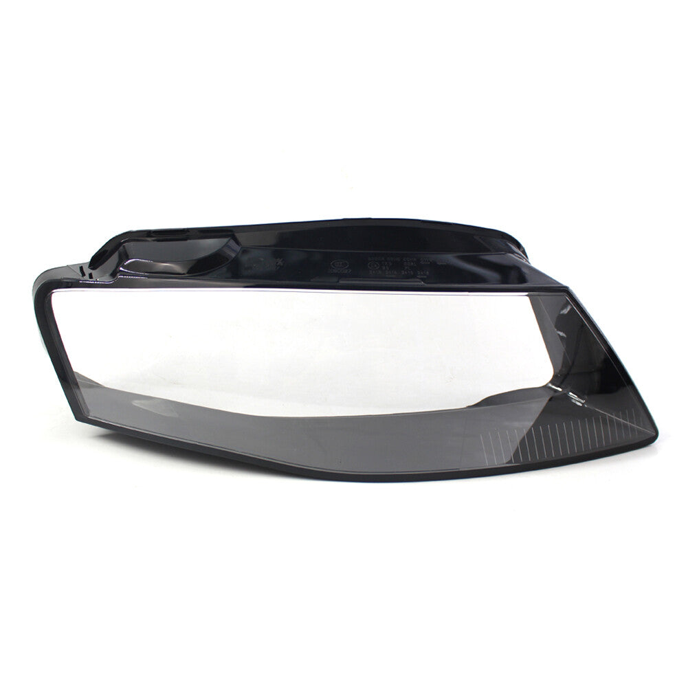 Headlight Lens Shell Cover Lampshade for Audi A4 B8 2009-2012 Transparent Right