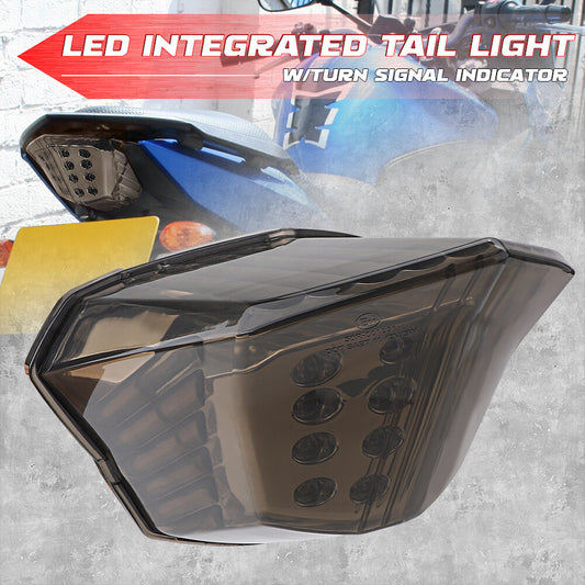 Rear Tail Stop Brake Light Lamp Integrated LED for YAMAHA 2009-2017 XJ6 FZ6R