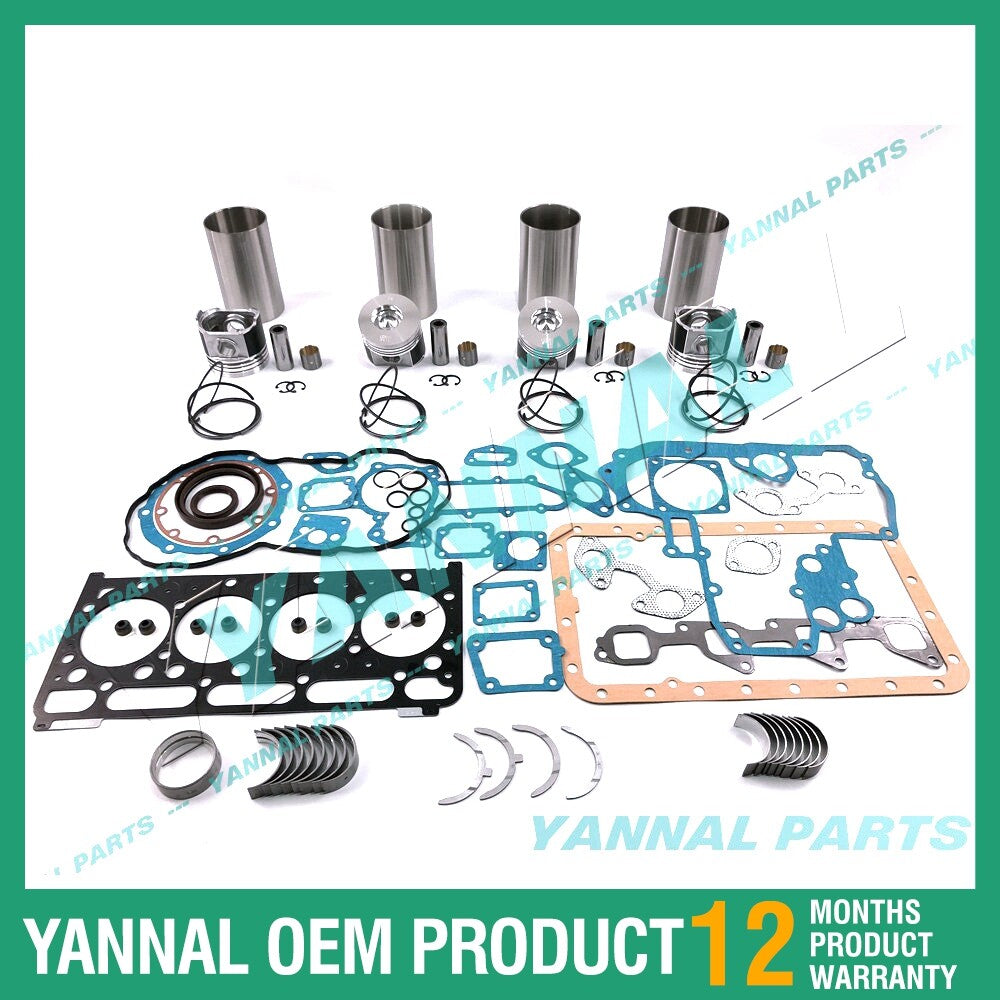 V2403 V2403-M-DI-T Overhaul and Reconstruction Kit with Shims and Bearings for Kubota