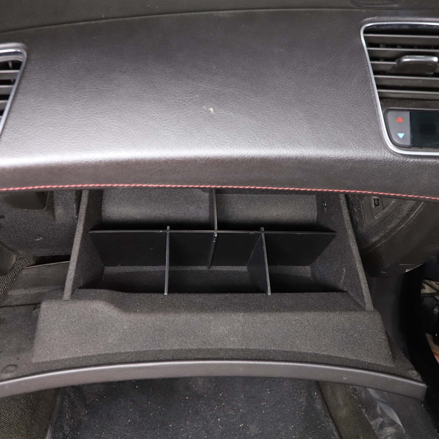 6-piece Red Alloy Interior Air Conditioning Adjustment Stalk Cover Trim for Hummer H2 2003-2007 USA