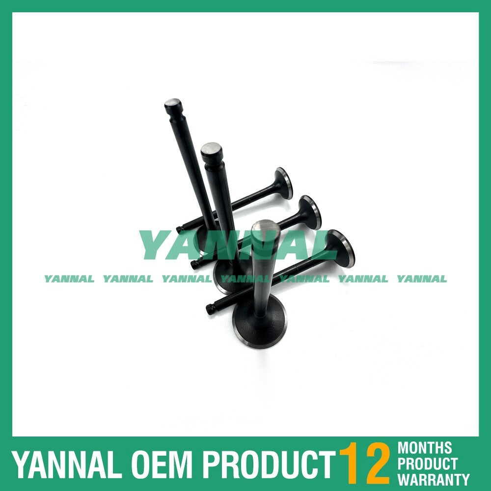 D782 Intake and Exhaust Valve Kit for Kubota GR2110, ZD21, B7410, and L200 Tractors