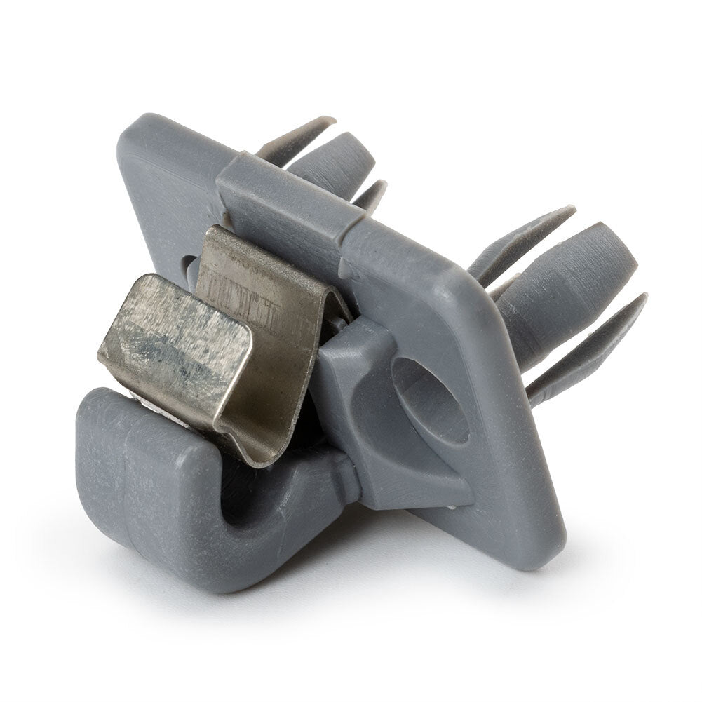 2pcs Grey Sun Visor Gray Clip Holder Hook 8u0857562a for Audi S5 Base S4 A4