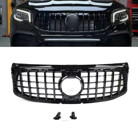 GTR Style Front Bumper Hood Grille for Benz GLB Class X247 GLB250 20-2022