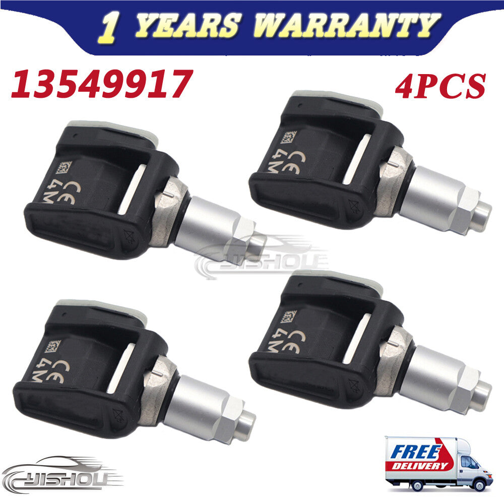 4x 13549917 13545364 NEW TPMS Tire Pressure Sensor for CADILLAC LYRIQ 2023-2024