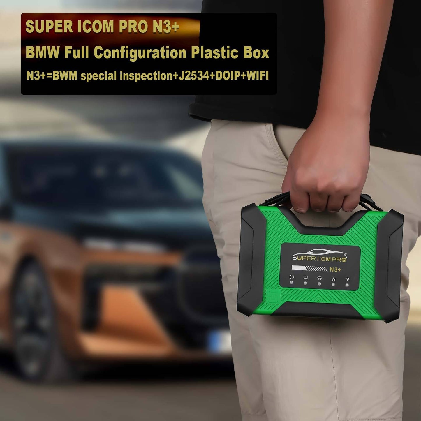 Super I-COM PRO N3+ for BMW Configuration Special inspection J2534/DOIP Device
