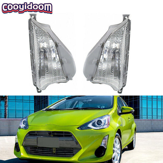 For 2015-16 for Toyota Prius C Front Bumper Corner Lights Turn Signal Lamps LHRH