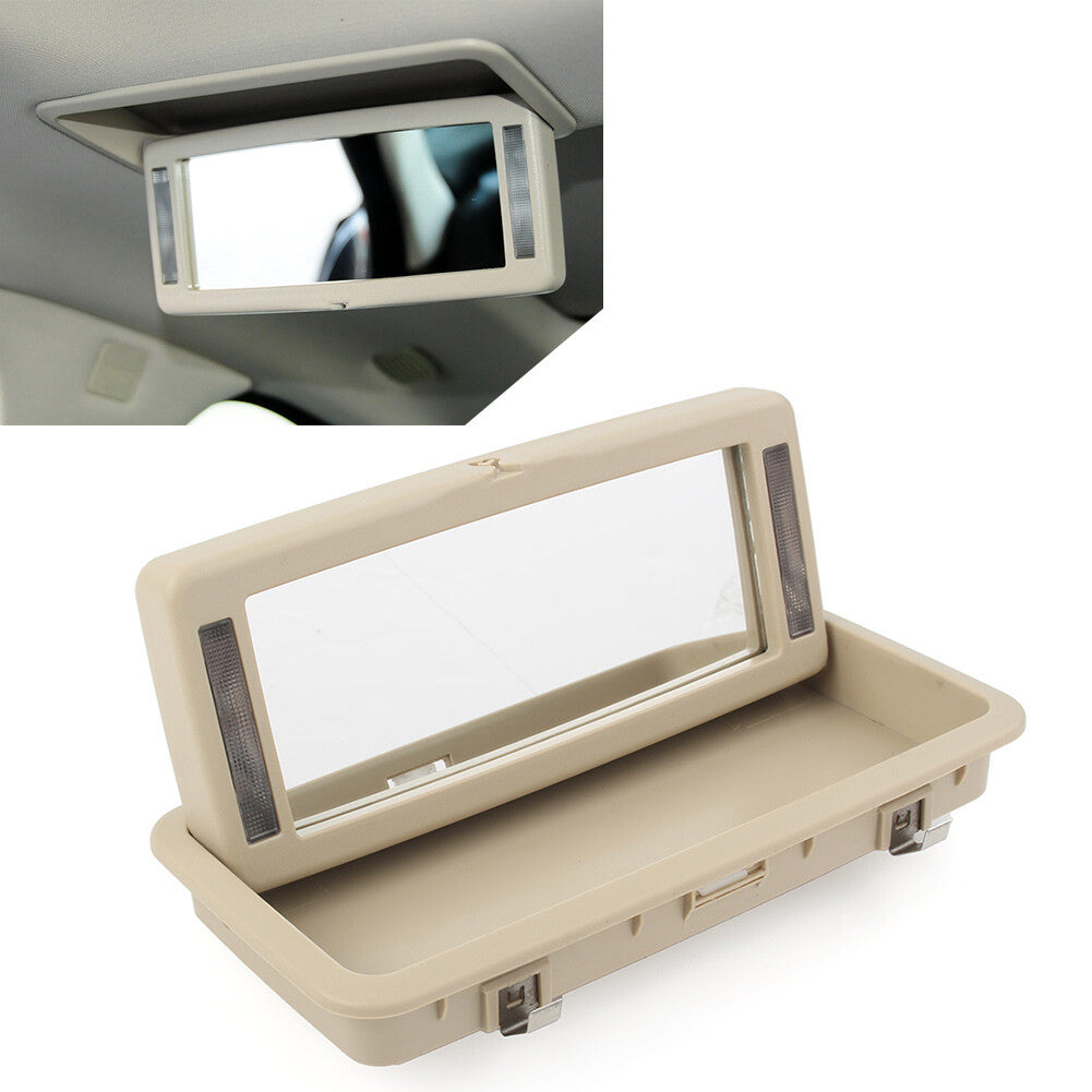 Rear Row Vanity Mirror Makeup Mirror With Lights for Jaguar XJ 2010-2019 2018
