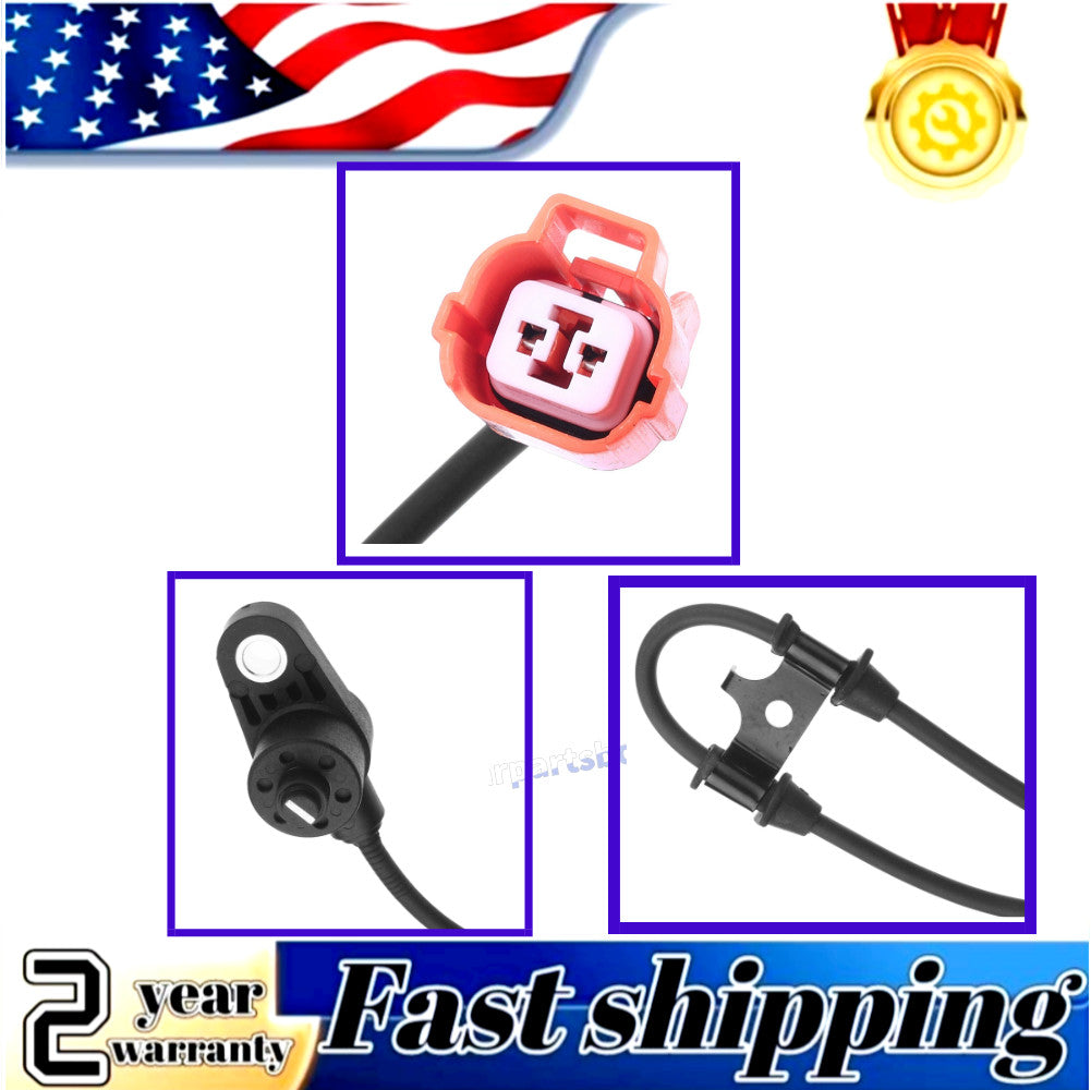 1 front left ABS wheel speed sensor for Honda Odyssey 1999-2004 V6 3.5L