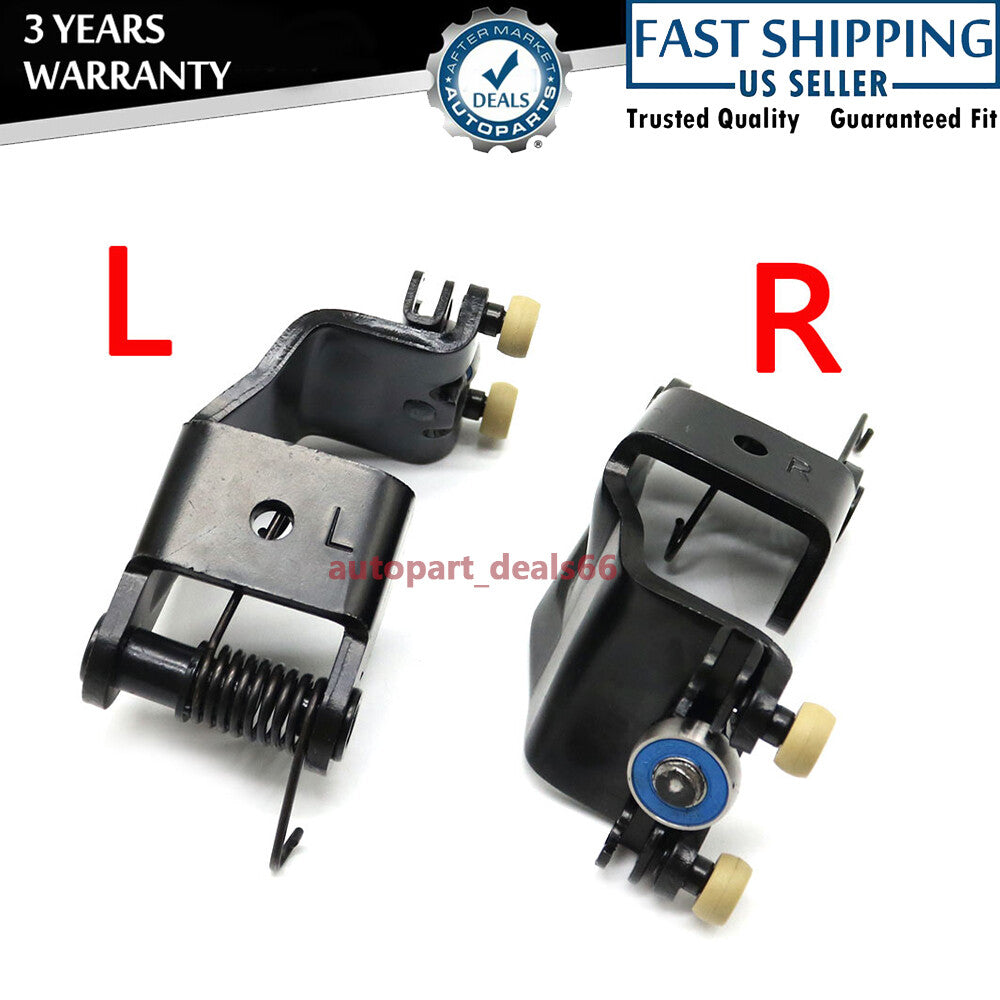Pair of Center Mount Sliding Door Rollers Left Right for Honda Odyssey 2005-10