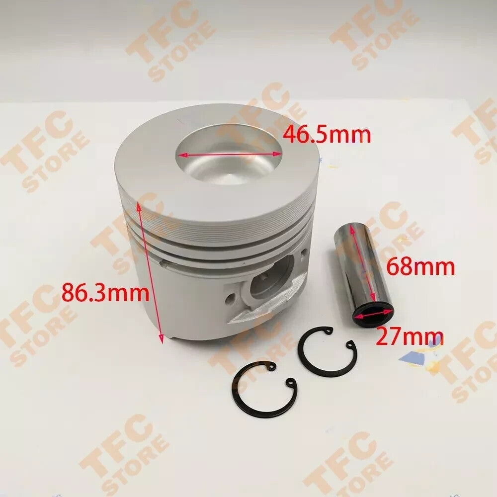 Fits for Mitsubishi K4N Engine Overhaul Rebuild Kit New 90mm2.524mm (oil ring)