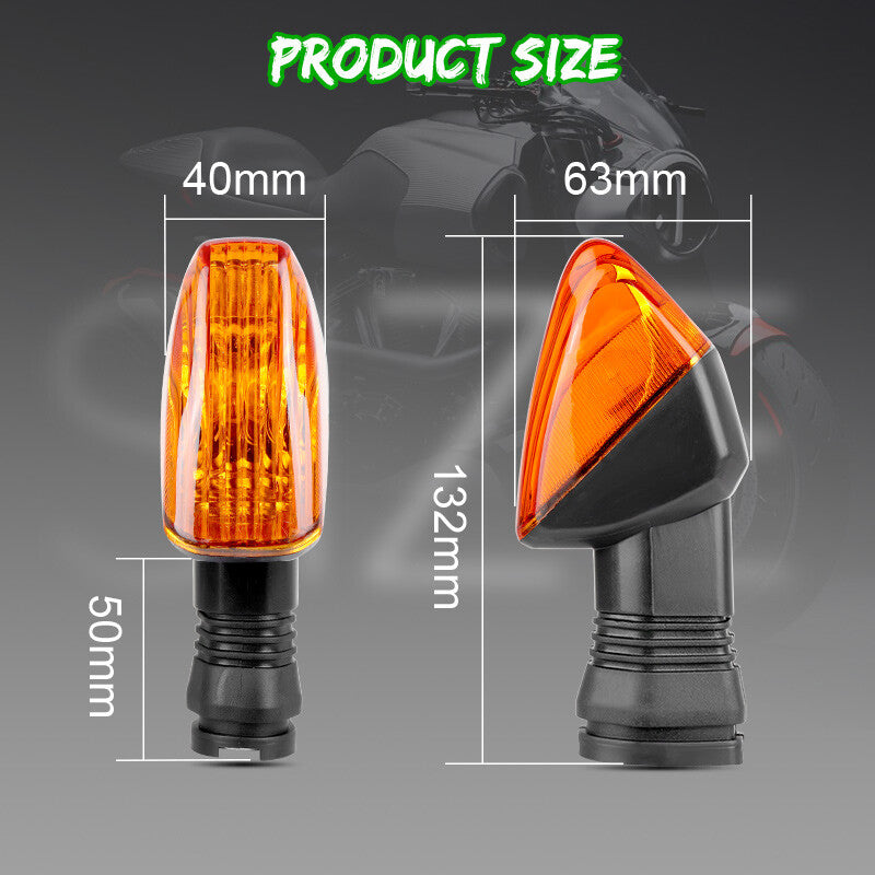 Front Rear Turn Signal Indicator Lamp for Kawasaki KLR 650 KLR650 2008-2018