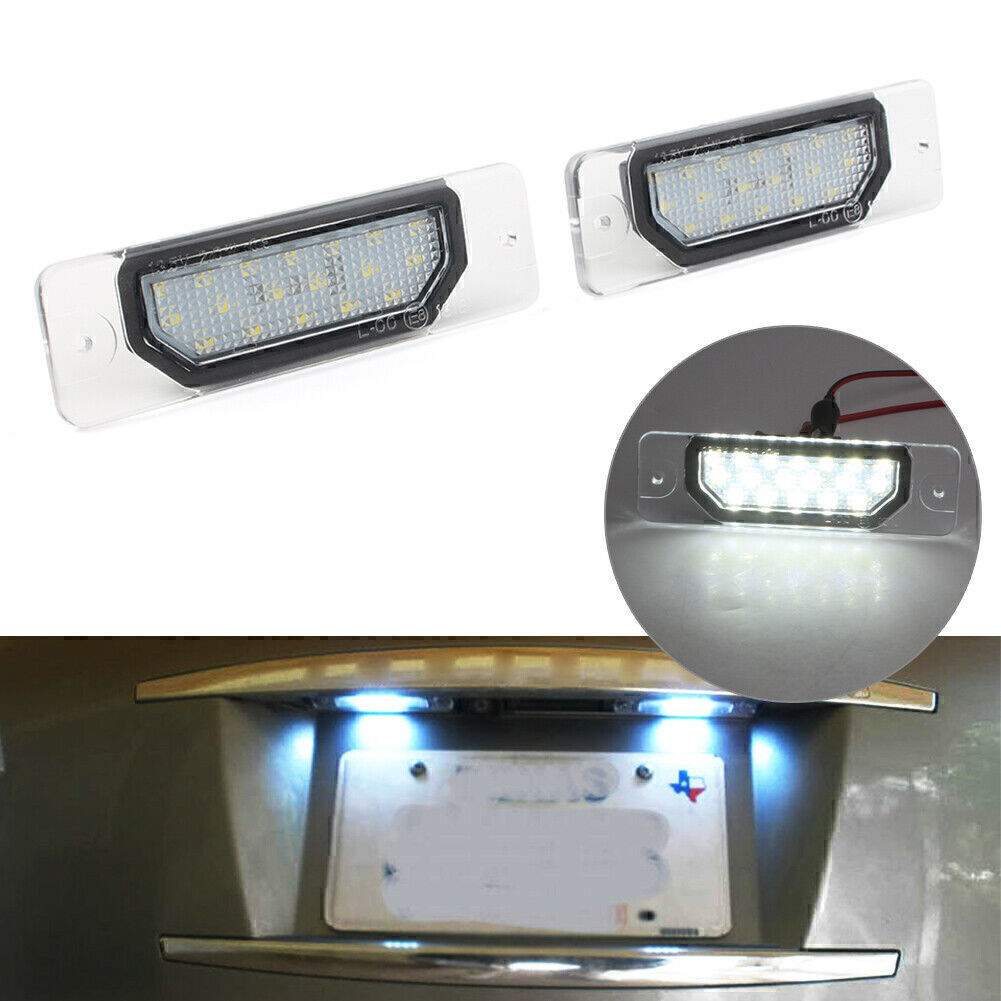 2x LED License Number Plate Lights White Fit for Infiniti Fx35 Fx45 Q45 I30 I35 Q70