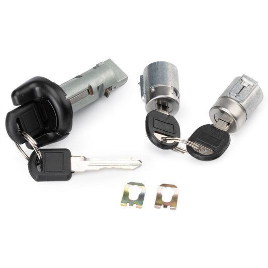 Ignition Key Switch Lock Cylinder Door Lock Tumbler 2 Keys For GM 702671