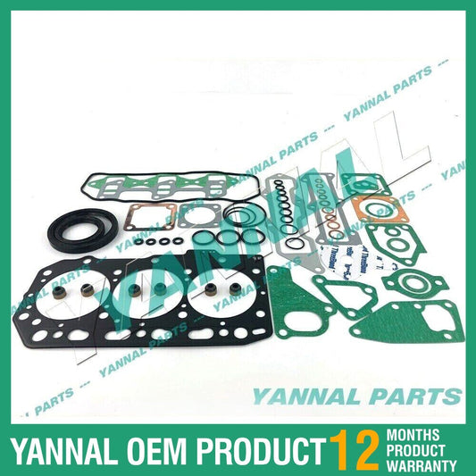 Overhaul and rebuild gasket kit with head gasket for Yanmar 3TNV88 engine skid loader