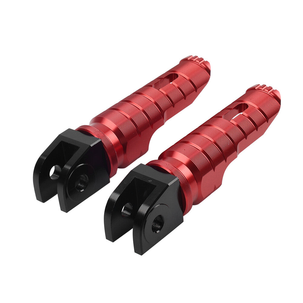 Front Footrest Foot Pegs for Ducati Panigale 1199 2012-2014 1299 15-17 V2 V4 Red