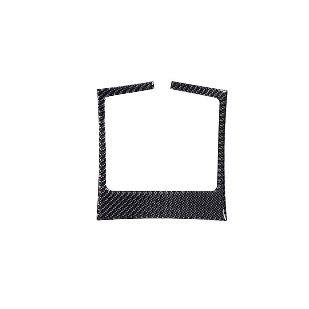 Carbon Fiber Rear Storage Box Frame Cover Trim for BMW X3 F25 X4 F26 2011-17