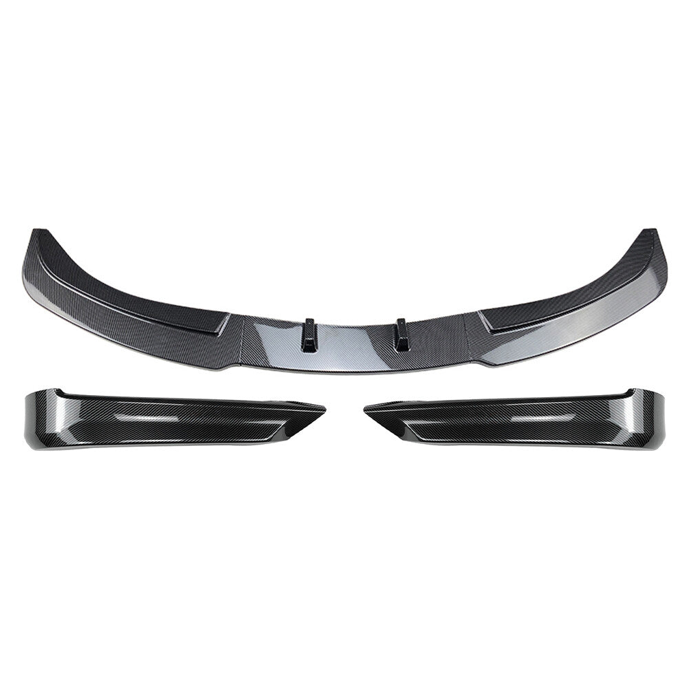 Front Bumper Spoiler Lip+Side Splitter Cover Trim for BMW 3 Series E90 E91 320i