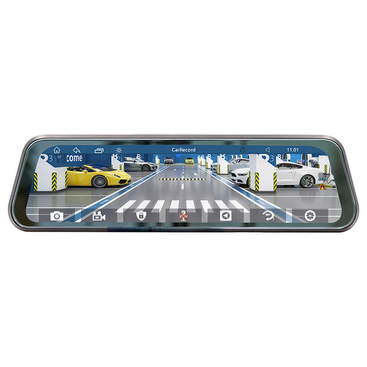For Apple CarPlay Touch Screen BT Car DVR Camera Dash Cam for Smart Rearview Mirror