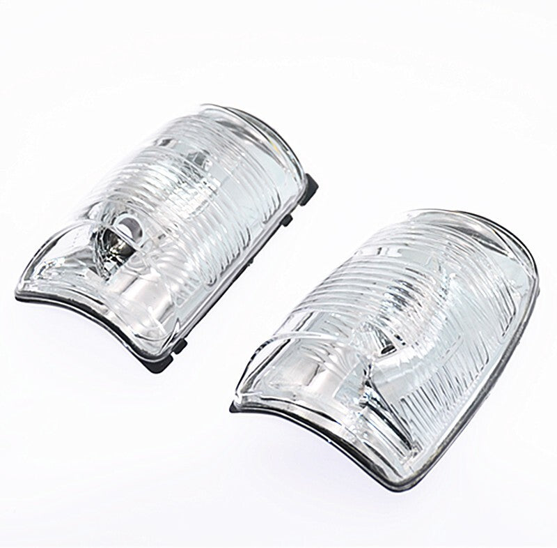 2Pcs Wing Mirror Indicator Lamp Lens Cover Compatible Transit MK8 2014 Onwa