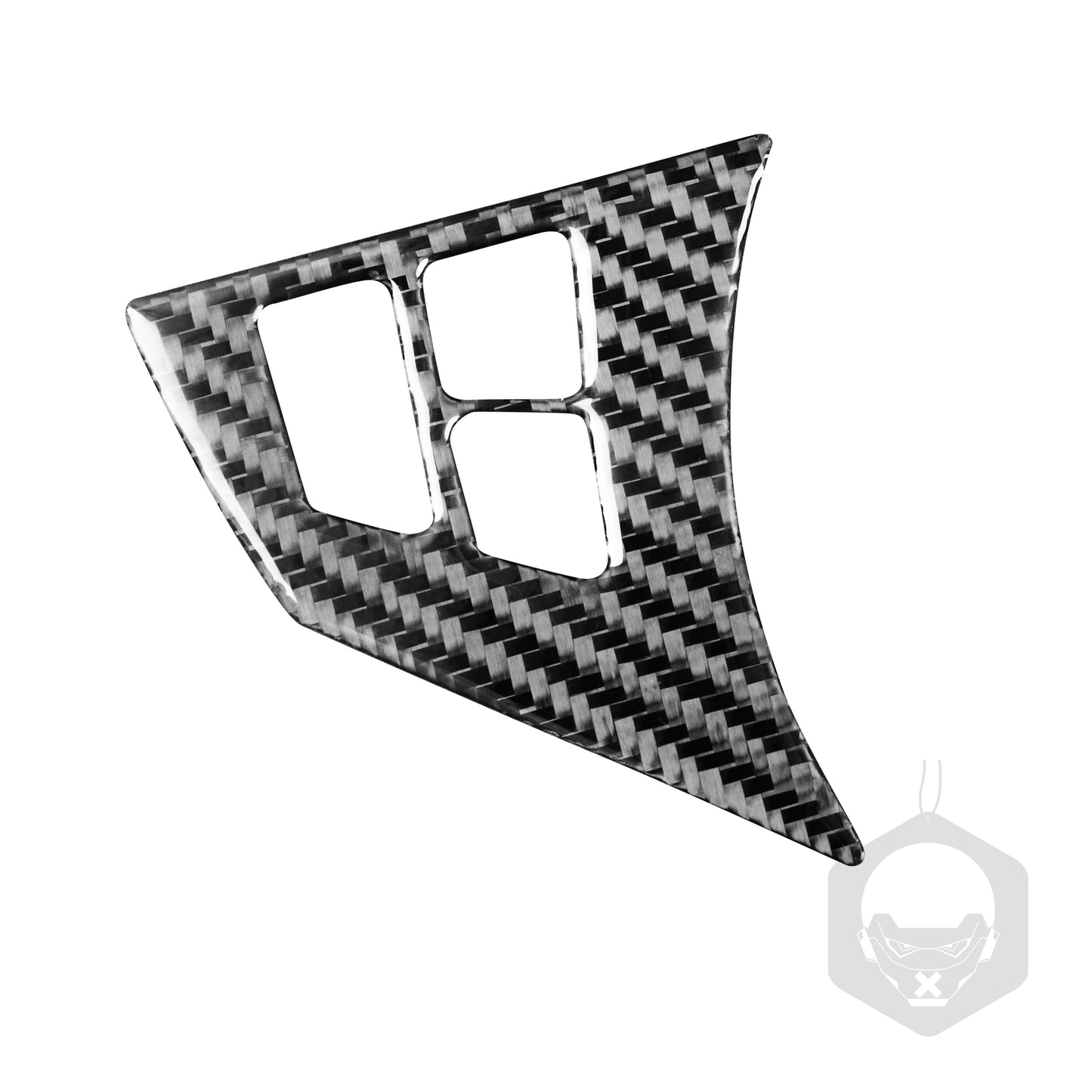 for BMW 6 Series E63 E64 04-10 Carbon Fiber Car Steering Wheel Panel Cover Trim