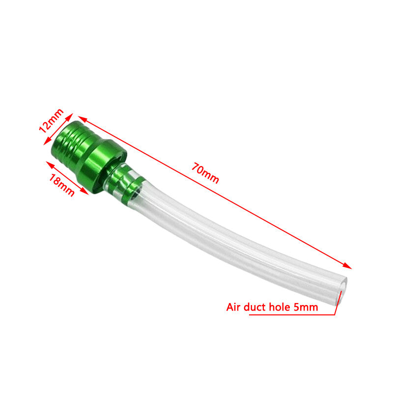 Fuel Gas Tank Cap Air Vent Breather Valve Hose Tube for Dirt Bike Motorcycle ATV