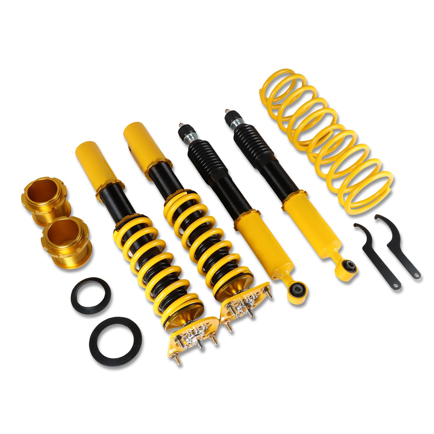 4Pcs Adjustable Height Struts Suspension Springs For 1994-2004 for Ford for Mustang GT