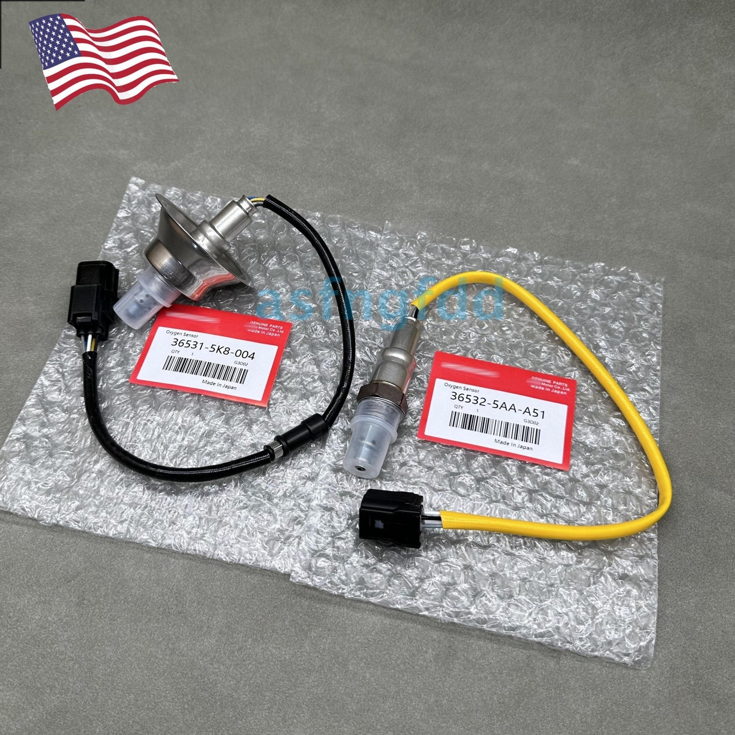 new front O2 oxygen sensor 670009075, compatible with 2014-2018 MASERATRI for LEVANTE 3.0.