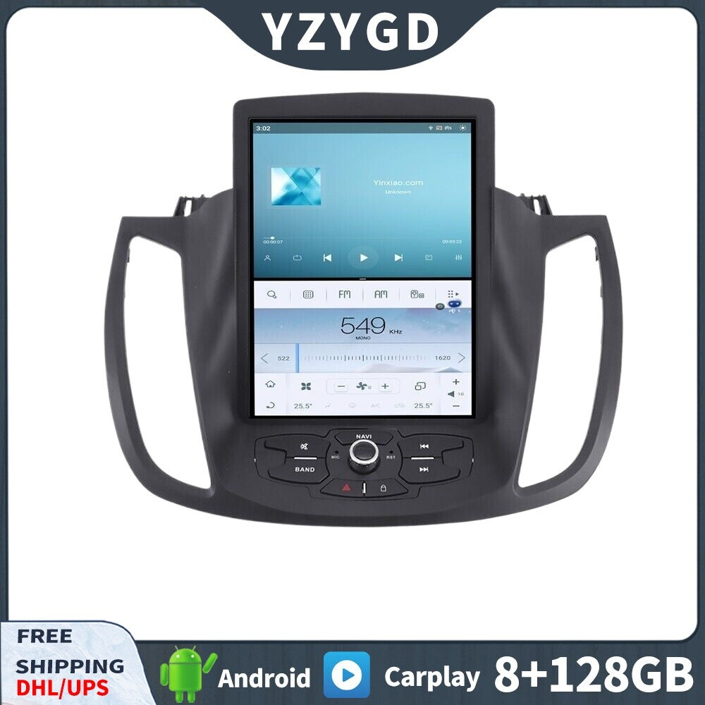 for Ford Kuga 2013-2017 Android Car Radio Carplay Stereo Receiver 128GB Screen