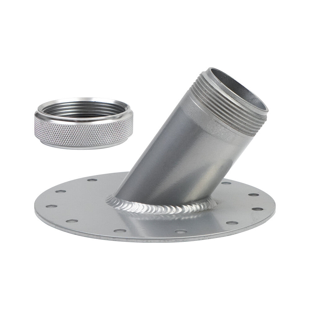 45¡ã fuel cell filler neck and steel base fuel cell tank increase filler neck by 1.5