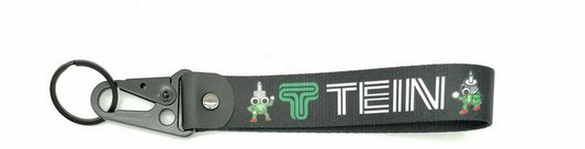Car keychain/key ring with lanyard, car accessories for Tein, black, suitable for Toyota .