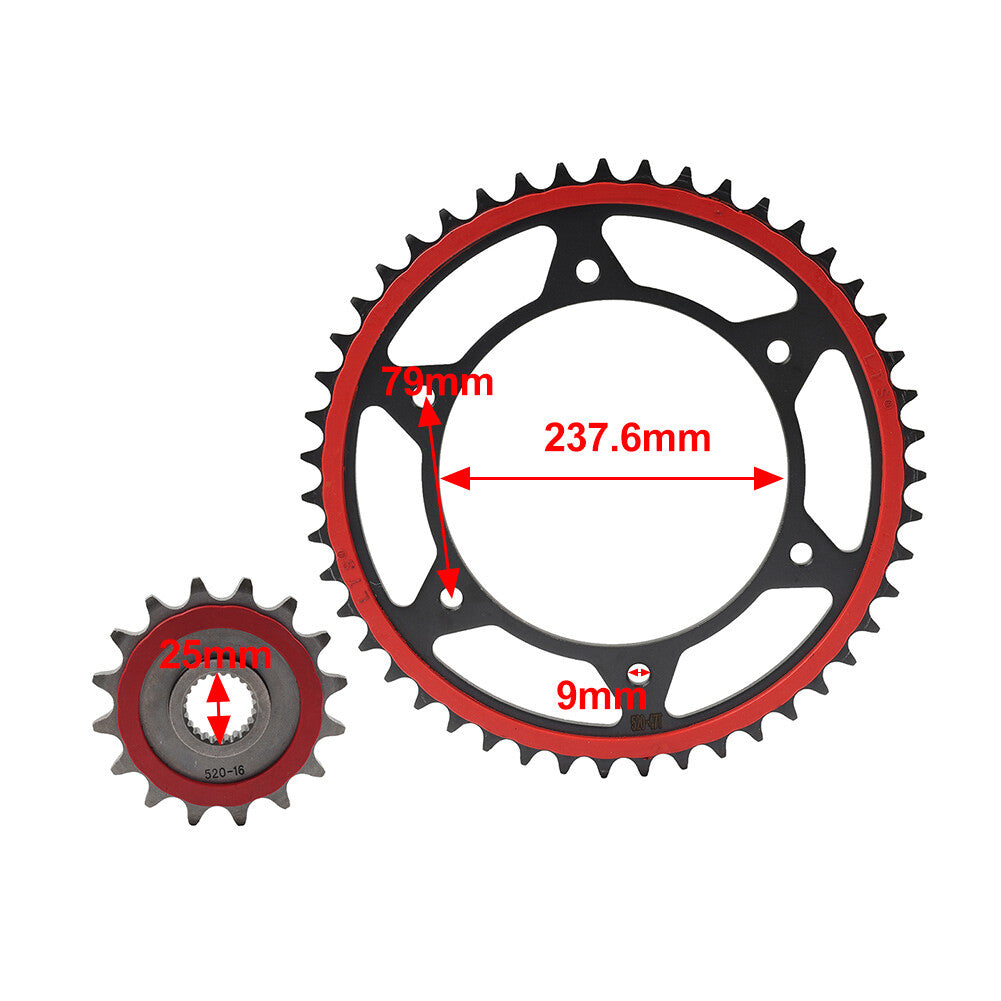 Front  Rear Sprocket Kit for BMW G650GS F650ST