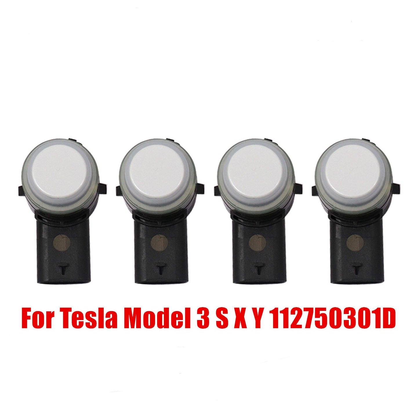 4PCS Fits for Tesla Model 3 S X Y Bumper Parking Ultrasonic PDC Sensor 112750301D