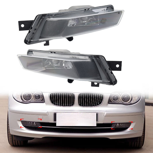 Front Bumper Fog Light Without Bulbs for BMW 1 Series E81 E87 2007-2012
