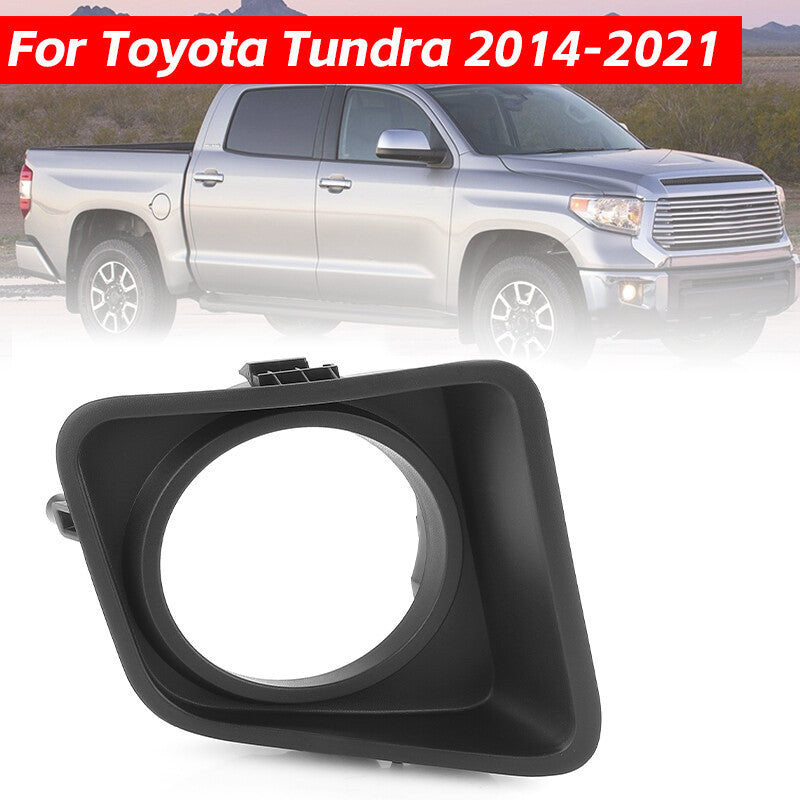 Fog Light Bezel Lamp Trim Cover Front Right Side for Toyota Tundra 2014-2021 US