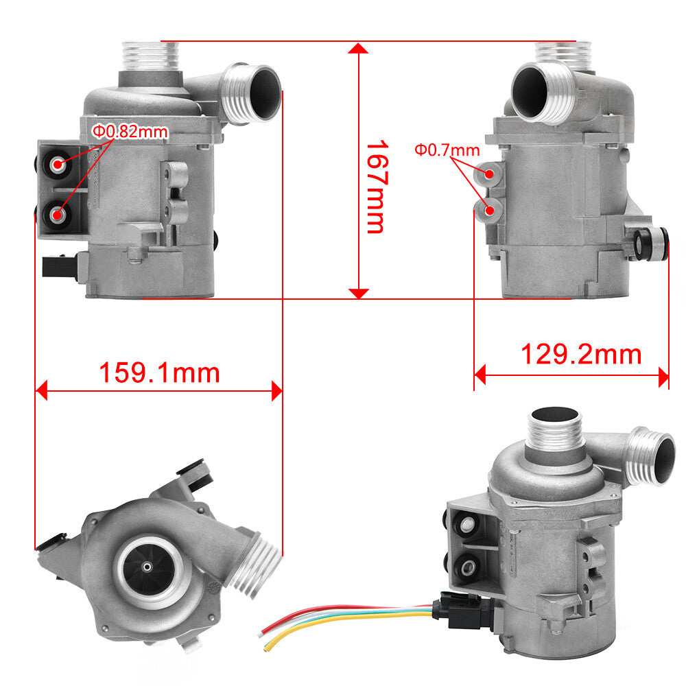 Coolant Water Pump Thermostat for BMW 128i 325i 328i 330i 525i 528i 530i X3
