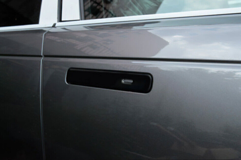 4P for Range Rover Velar 18-23 Matte Black Exterior Side Door Handle Cover Trims
