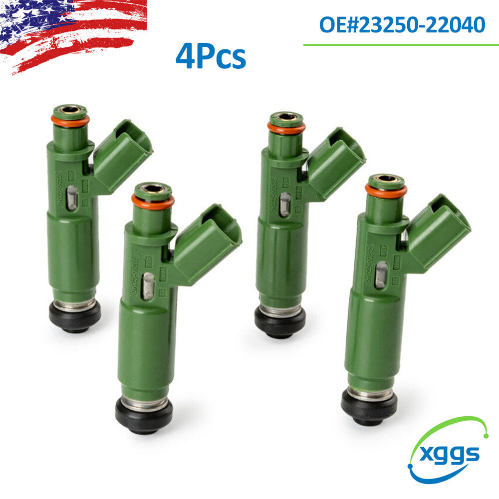 4-pack fuel injectors for 2000-2006 for Toyota for Corolla 1.8L 2325022040 232500D040 US