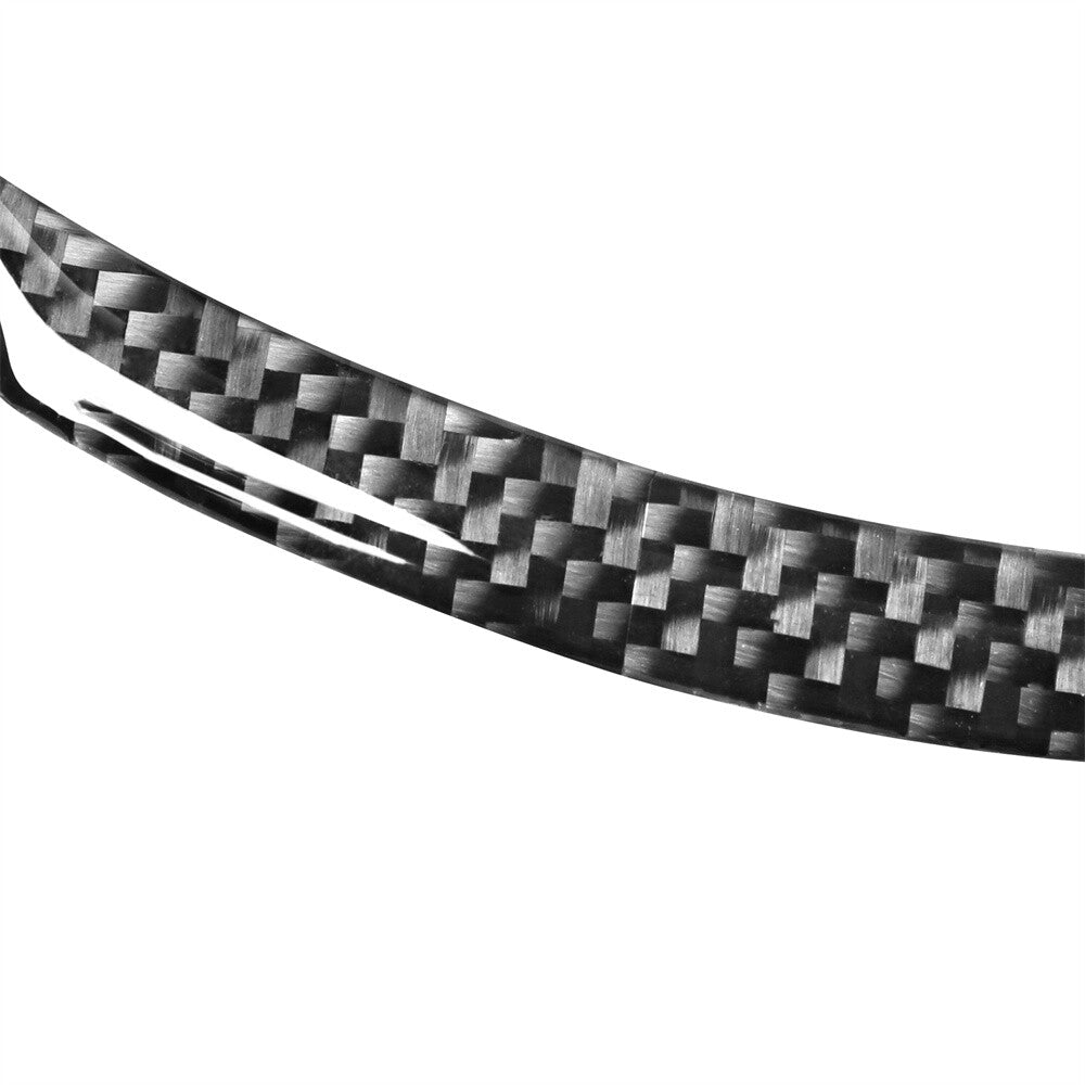 Carbon Fiber GPS Navigation Panel Decorative Cover Trim for Volvo V60 2010-2017