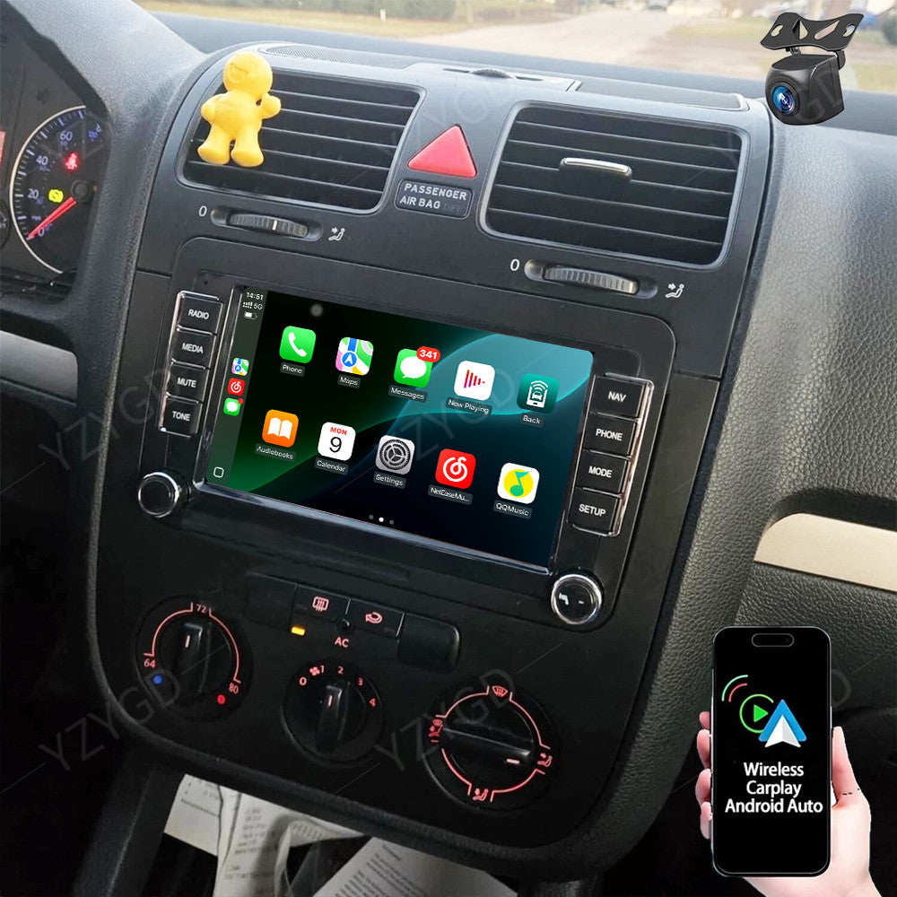 for VW for Volkswagen for Jetta for Passat Stereo 7 Android Auto Carplay Car Radio GPS Navi