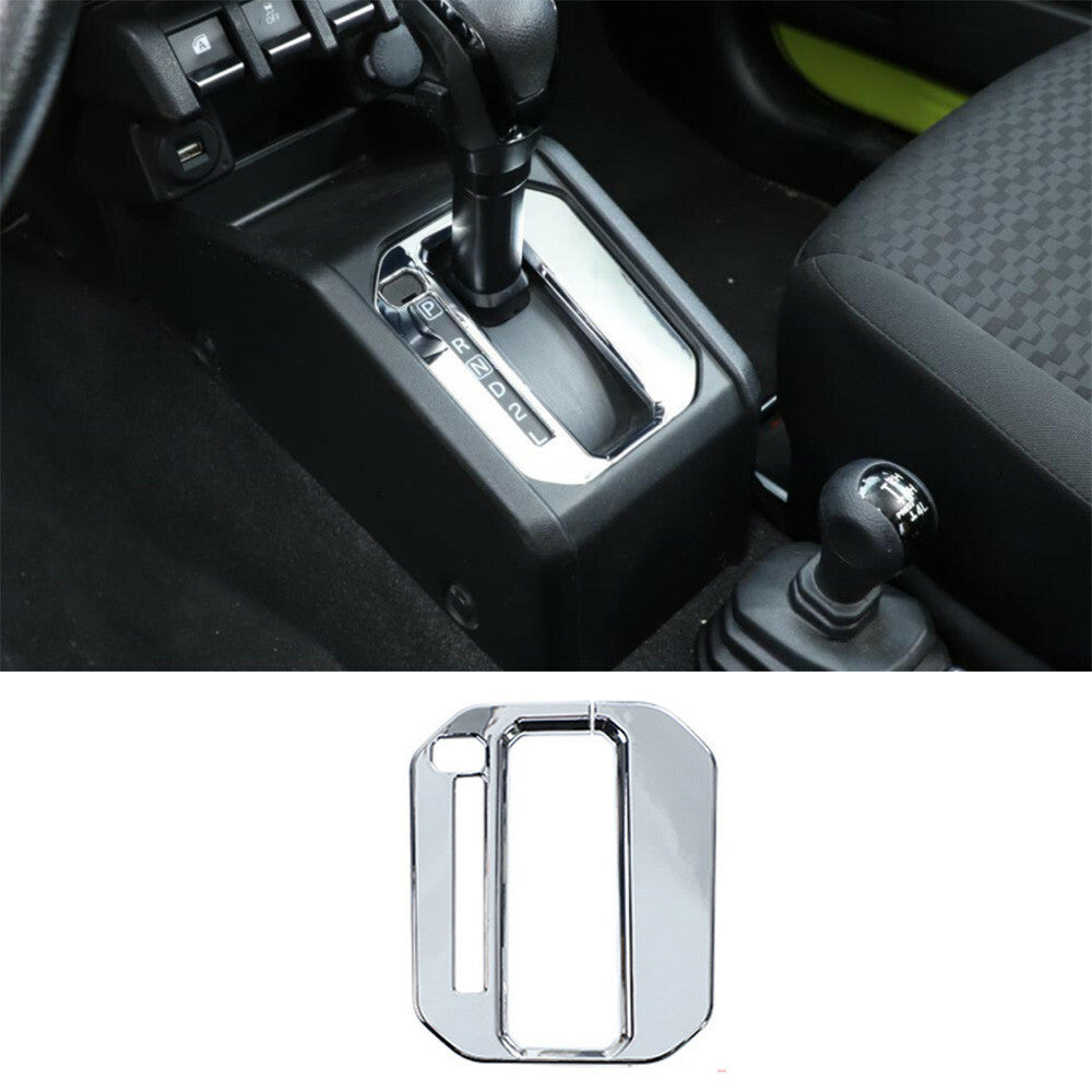 Central Control Gear Shift Panel Cover Fit for Suzuki for Jimny 2019-2022 ABS Chrome