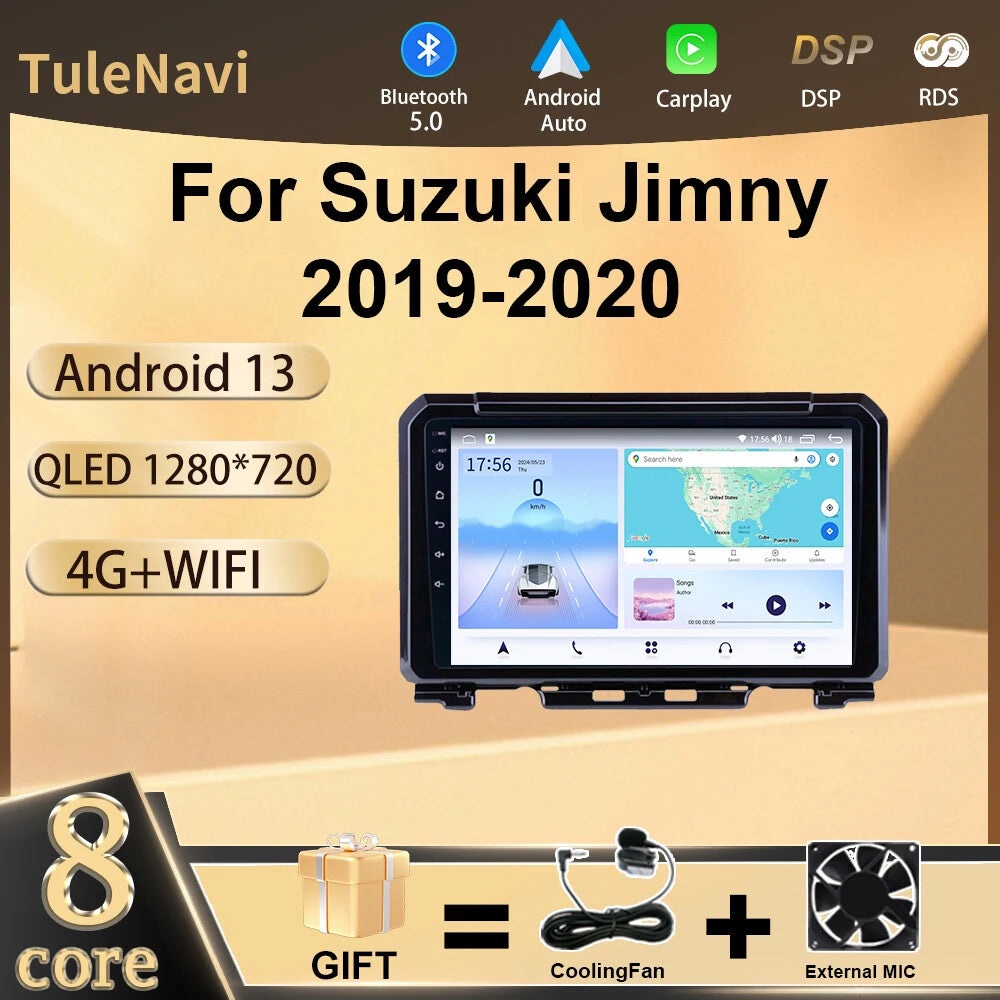 for Suzuki for Jimny jb64 2019-2020 CarPlay Car Radio Multimedia Player GPS Screen