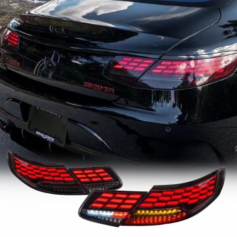 One set of LED taillight upgrades for Mercedes-Benz S-Class Coupe W217 (2014-2017)