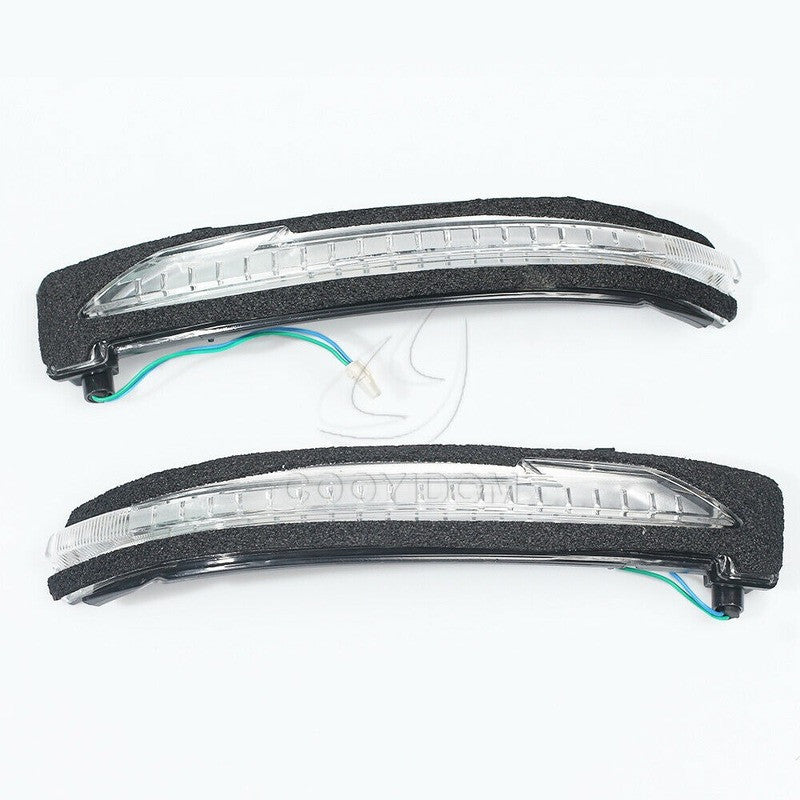 Pair Side Mirror LED Turn Signal Light for Nissan Rogue X-Trail 2014-2018