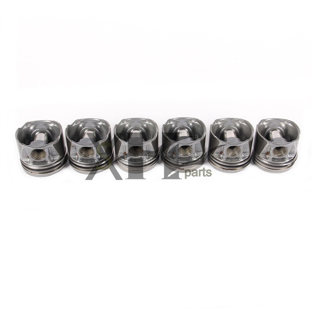 2.5TDI 6PCS Pistons Rings Kit Fit For BAU AKE AYM BFC BAU BCZ
